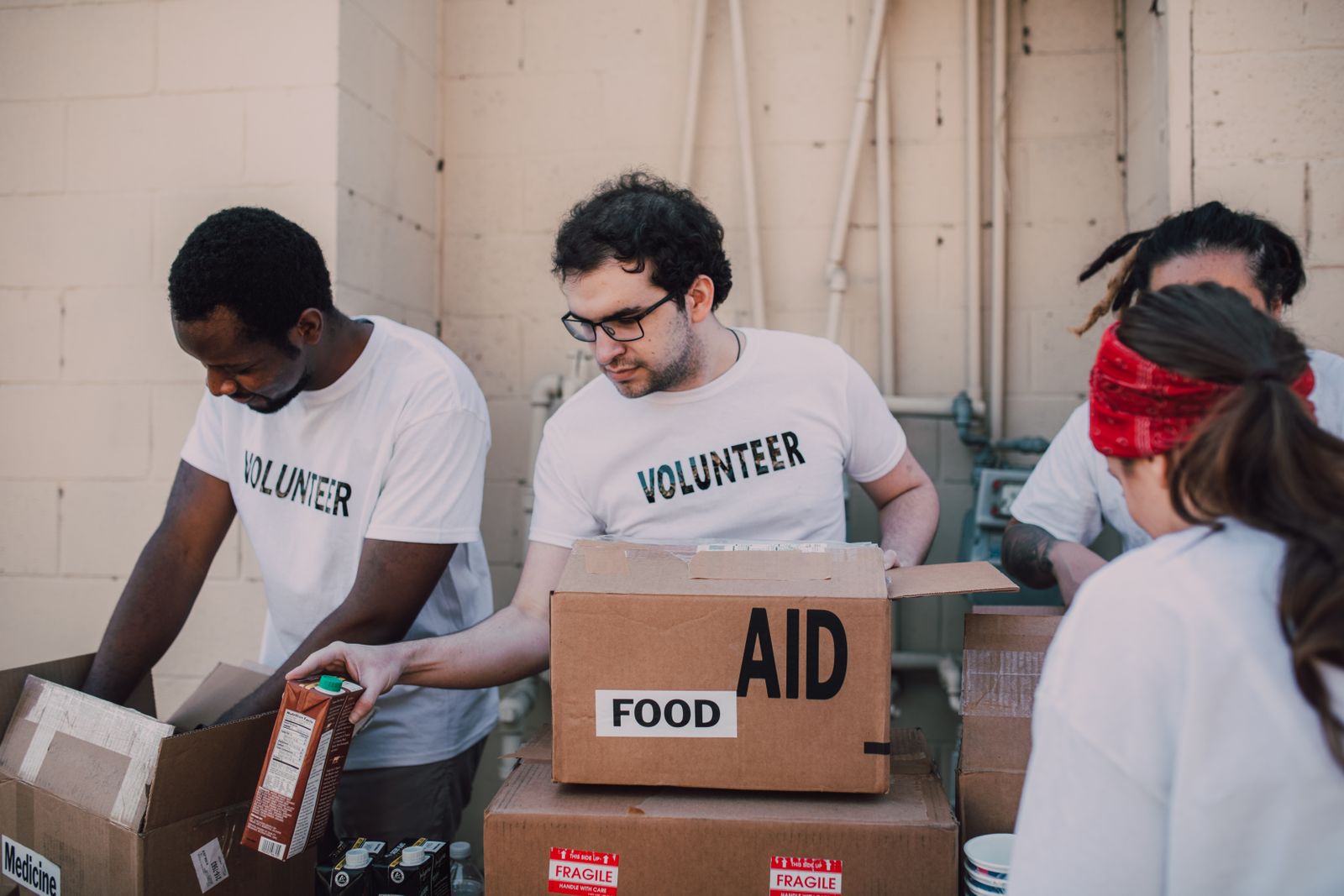 Winter food boxes for 200 families DEMO